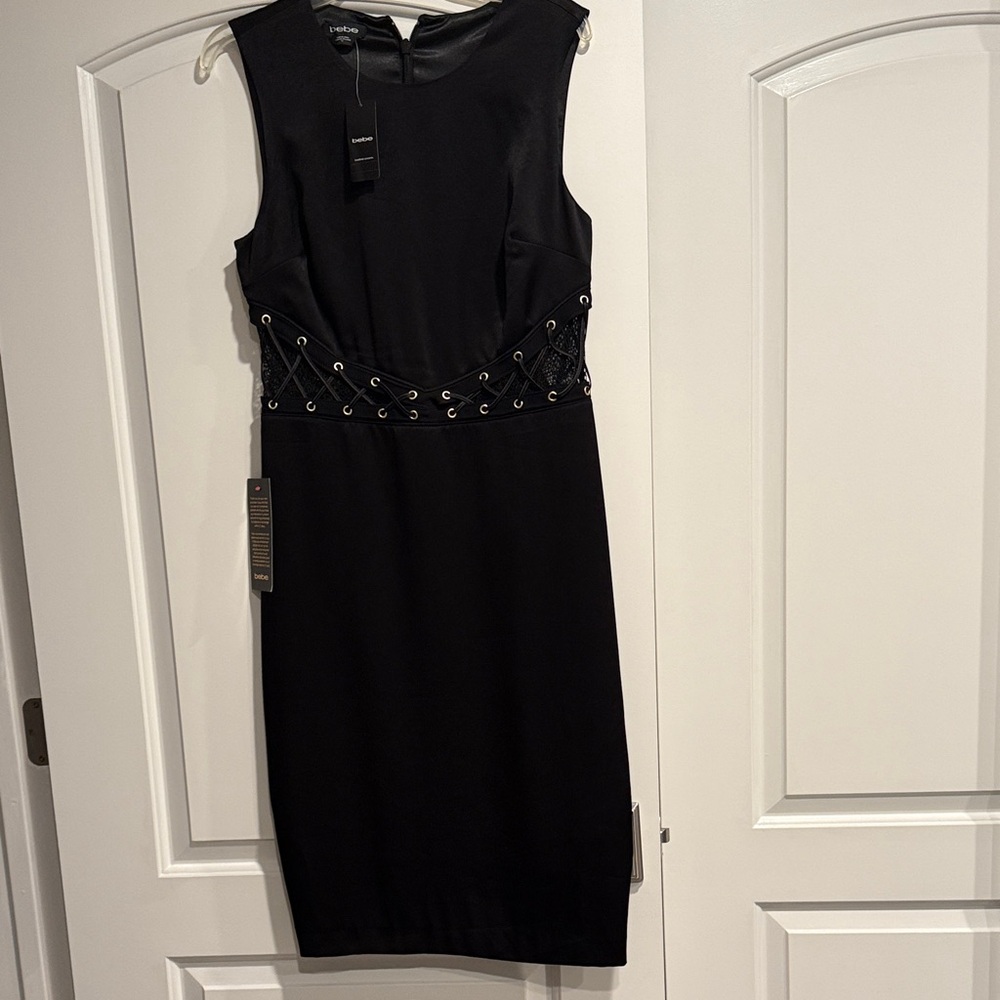Elegant Black Dress with cutout Detailing